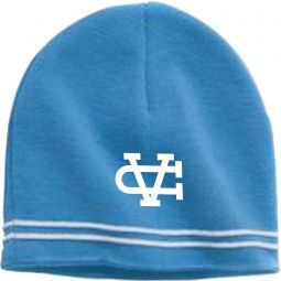 Sport-Tek Beanie, Columbia Blue/White
